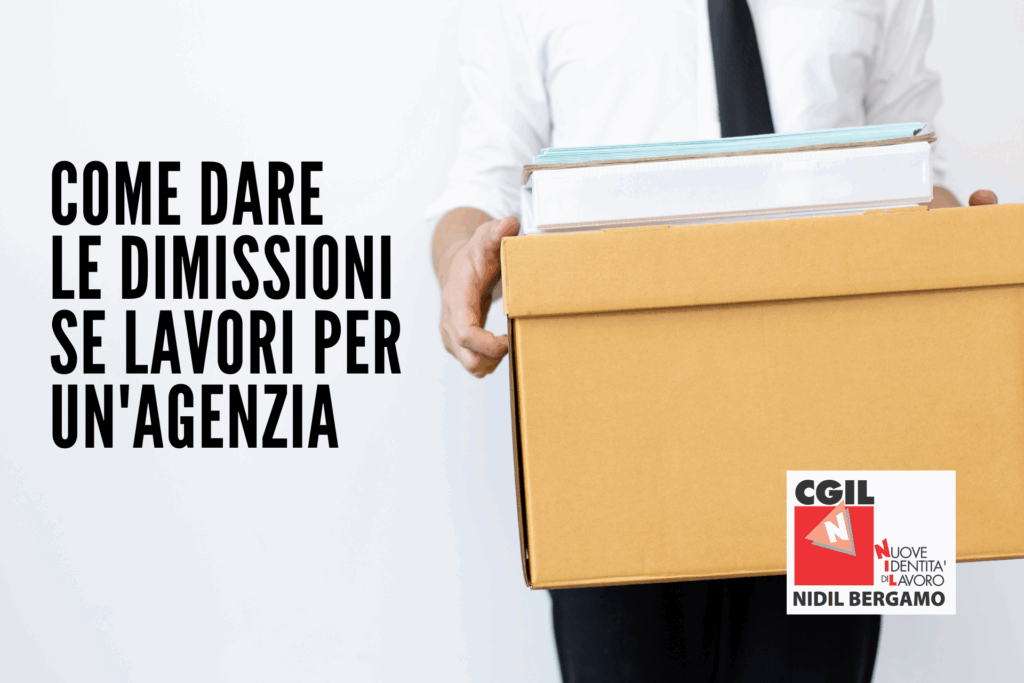 Dimissioni dalle agenzie: preavviso e procedura telematica